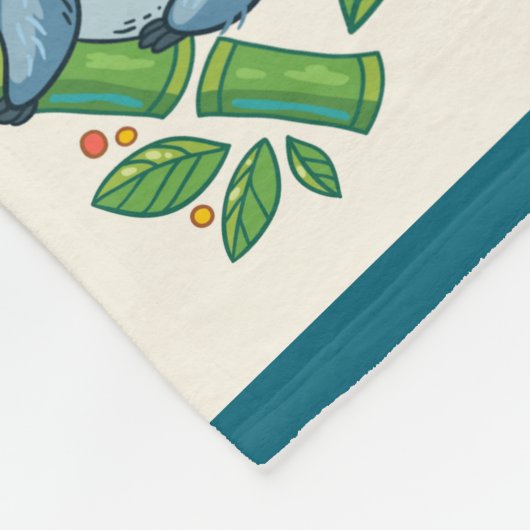 Koala Süssen Fleecedecke (Ecke)