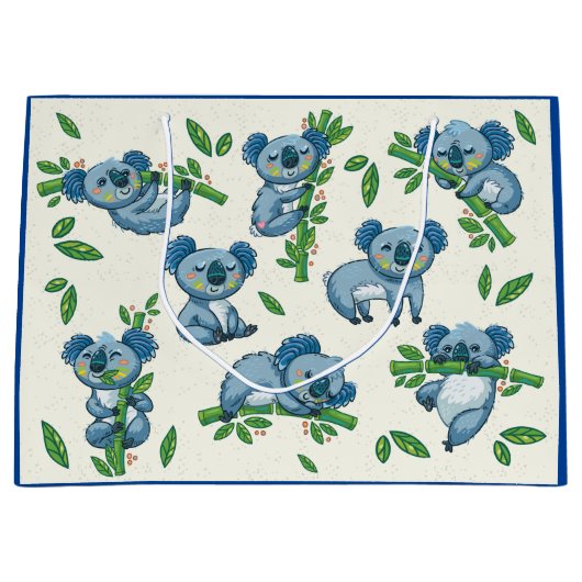 Koala Süssen - Siehe Rückseite - Große Geschenktüte (Vorderseite)