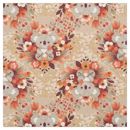 Koala Süssen Stoff (Muster)