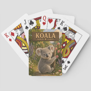 Koala Süßes Baby-Geschichtenbuch-Nursery-Tier Spielkarten