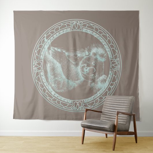 KOALA - Tapestry Wandteppich (Beispiel (Horizontal))