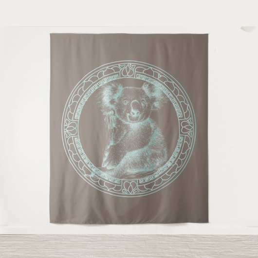 KOALA - Tapestry Wandteppich (Vorderseite)