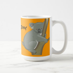 Koala-Tasse für personalisiertes Kind Kaffeetasse