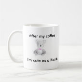 Koala-Tasse Kaffeetasse (Links)