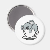 Koala Tea Magnet (Vorderseite/Rückseite)