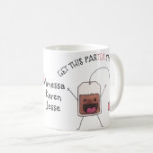 Koala-Tee nicht Quantitäts-Tasse Freundschaft Kaffeetasse (VorderseiteRechts)
