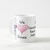 Koala-Tee nicht Quantitäts-Tasse Freundschaft Kaffeetasse (Vorderseite Links)