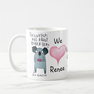 Koala-Tee nicht Quantitäts-Tasse Freundschaft Kaffeetasse
