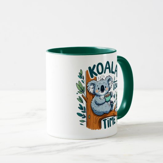 Koala Teezeit Tasse (VorderseiteRechts)