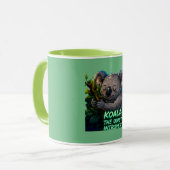 Koala The Quiet Introvert Tasse (Vorderseite Links)