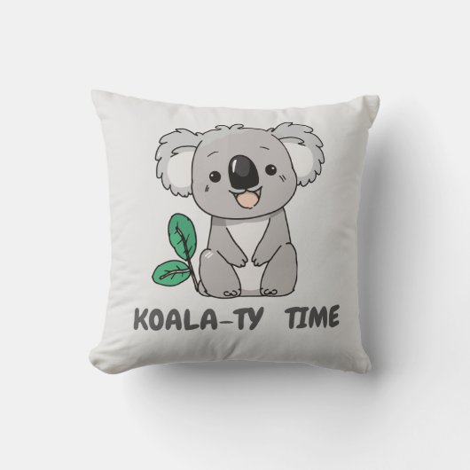 Koala Throw Pillow Kissen (Vorderseite)