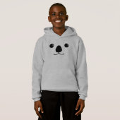Koala-Tier-Gesichts-Entwurf Hoodie (Vorne ganz)