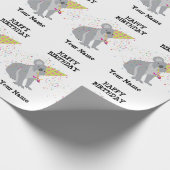 Koala - Tiere mit einem Party Jungen Mädchen Name Geschenkpapier (Ecke)