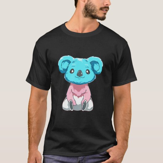 Koala Transgender Pride Lgbtq T-Shirt (Vorderseite)