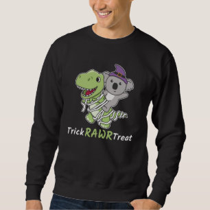 Koala Trick Rawr Leckerei T-rex Mummy Costume Sweatshirt