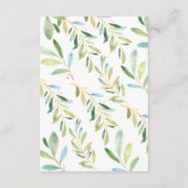 Koala Triplets Baby Duschkabine Windelwanne Ticket Begleitkarte (Rückseite)