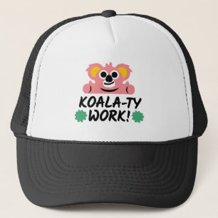 Koala-ty Arbeit Behalt praktizieren Guter Start Mo Truckerkappe