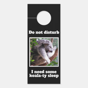 Koala-ty Sleep Door Hanger Türanhänger