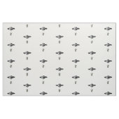 Koala UFO Entführung Stoff (Fat Quarter (45,7 x 55,9 cm))