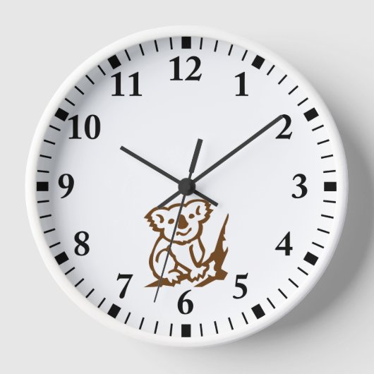 Koala Uhr (Vorderseite)