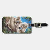 Koala-und Baby-Gepäckanhänger Gepäckanhänger (Vorderseite horizontal)