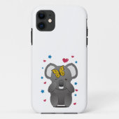 Koala und Butterfly Case-Mate iPhone Hülle (Rückseite)