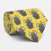 Koala und Butterfly Krawatte (Gerollt)