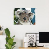 Koala und Cub Poster (Heimbüro)