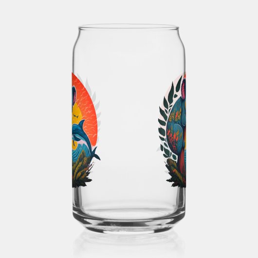 Koala und Dolphin Dosenglas (Rechts)