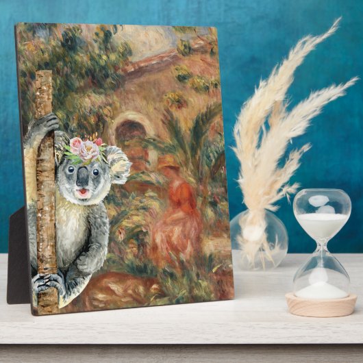 Koala und Renoir's Farmhouse Fotoplatte (Seite)