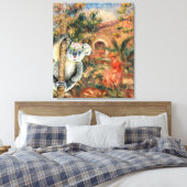 Koala und Renoir's Farmhouse Leinwanddruck (Insitu (Schlafzimmer))