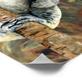 Koala und Renoir's Farmhouse Poster (Ecke)