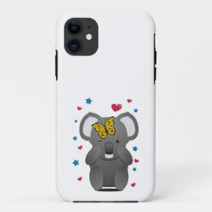 Koala und Schmetterling iPhone 11 Hülle