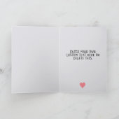 Koala Vater Grußkarte des Vaters Karte (Innenseite)