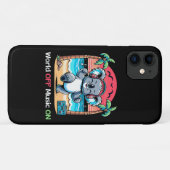 Koala Vibing am Strand Case-Mate iPhone Hülle (Rückseite (Horizontal))