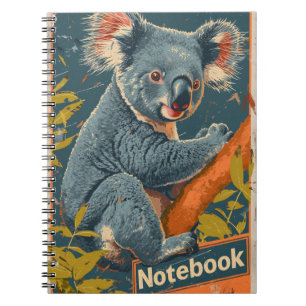 Koala Vintag Notizblock