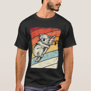 Koala Vintage und Retro Koalas Grafik Kinder Jugen T-Shirt
