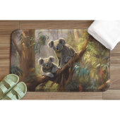 Koala-Wald-Träume Badematte