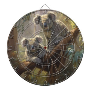 Koala-Wald-Träume Dartscheibe