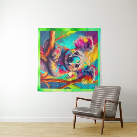 Koala Wandteppich (Beispiel (Horizontal))