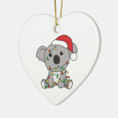 Koala Weiha Winter Animals Koalas Keramik Ornament (Links)