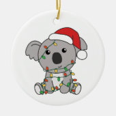 Koala Weiha Winter Animals Koalas Keramik Ornament (Vorne)