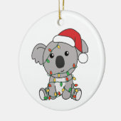 Koala Weiha Winter Animals Koalas Keramik Ornament (Links)