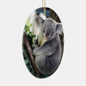Koala-Weihnachten Keramikornament (Rechts)