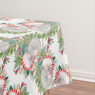 Koala Weihnachten Weiß Tischdecke