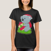 Koala Weihnachtsglocke T-Shirt (Vorderseite)