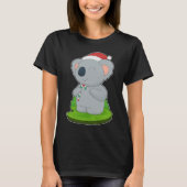 Koala Weihnachtskandy T-Shirt (Vorderseite)