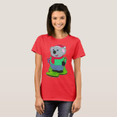 Koala Weihnachtskandy T-Shirt (Vorne ganz)