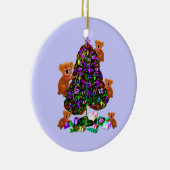 Koala-Weihnachtsmorgen-Verzierungen Keramik Ornament (Rechts)