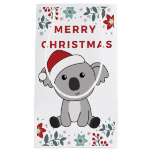 Koala Weihnachtsschnee Wintertiere Koalas Kleine G Kleine Geschenktüte